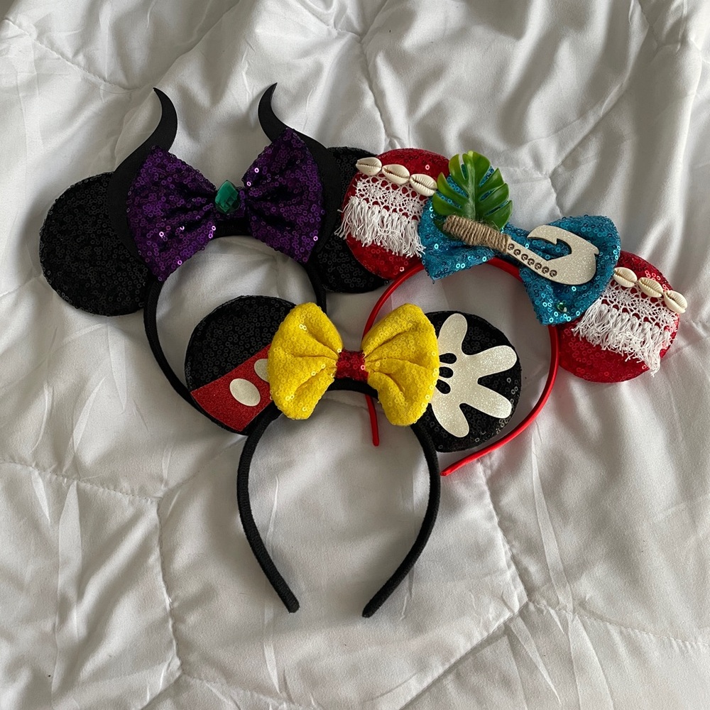 ** SOLD ** Disney inspired ears bundle